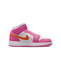 Air Jordan 1 MID 'Pinksicle Safety Orange' (GS)