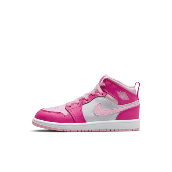 Air Jordan 1 MID 'Fierce Pink/Barbie' (PS)