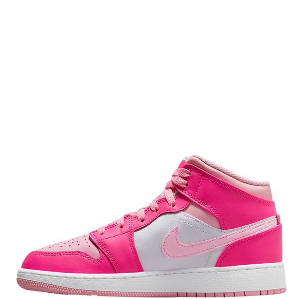 Air Jordan 1 MID Fierce Pink Barbie GS