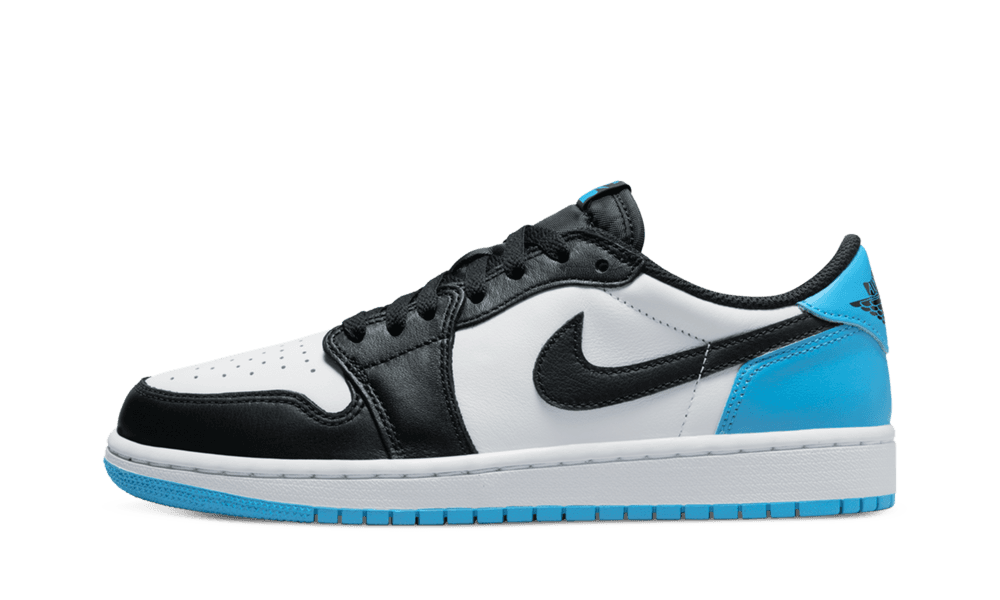 Air Jordan 1 Retro LOW OG 'Black Dark Powder Blue' – Sneakr Avenue