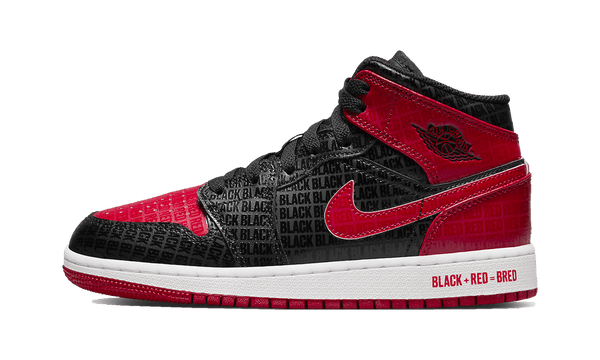 Air Jordan MID 'Bred Text' (GS) – Sneakr Avenue - Main Image