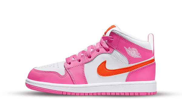 Air Jordan 1 MID 'Pinksicle Safety Orange' (PS) - Sneakr Avenue